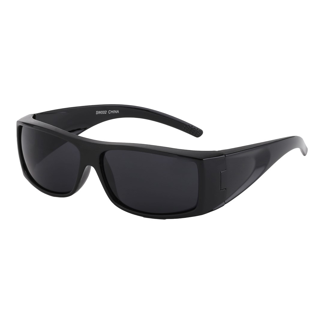 Zwarte mannelijke zonnebril voor mannen. - Design nr. 3206