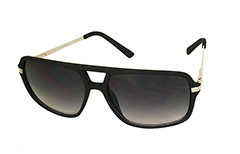 Matzwarte stijlvolle zonnebrillen voor mannen en vrouwen. - Design nr. 3261