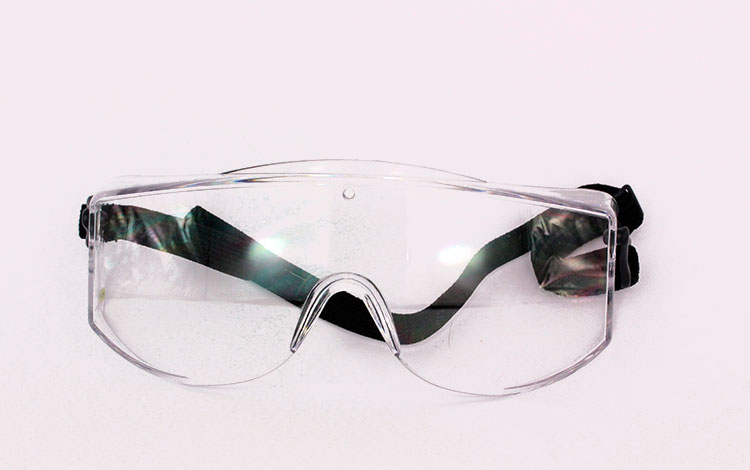 Grote doorzichtige veiligheidsbril - Design nr. 1074