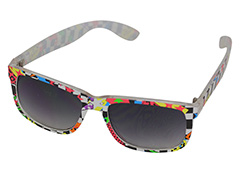 Kleurrijke zonnebril voor zowel dames als heren - Design nr. 1152