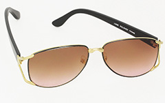 Vintage dames metalen zonnebril - Design nr. 3024