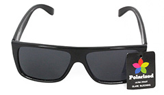 Zwarte polaroid zonnebril  - Design nr. 3076