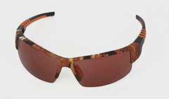 Golf zonnebril met patroon  - Design nr. 3081