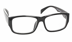 Zwarte robuuste heren brillen. - Design nr. 3126