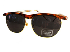 Clubmaster zonnebril in schildpadden bruin - Design nr. 319
