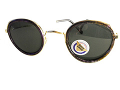 Coole ronde zonnebril - Design nr. 490