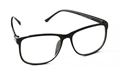 Zwarte bril in mooi en simpel vierkant design - Design nr. 888